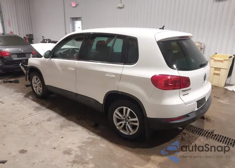 2012 Volkswagen Tiguan Le from USA, damaged, VIN WVGAV7AX7CW546561